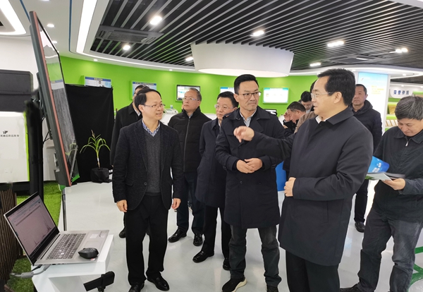 浙江省高兴夫副省长一行莅临浙江草莓视频软件下载股份有限公司参观调研