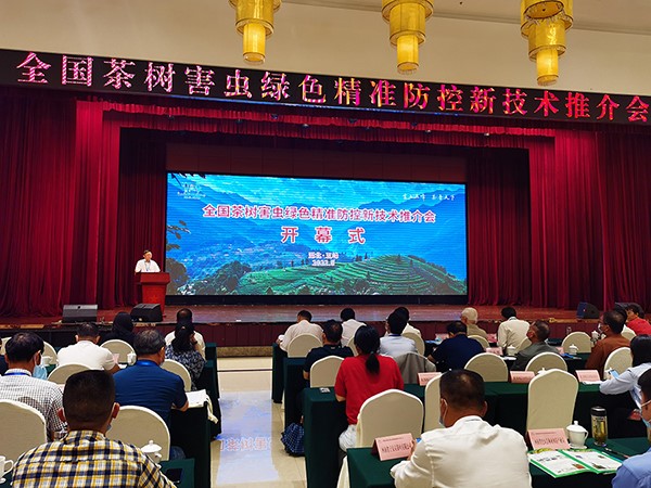 全国茶树病虫绿色精准防控技术推介会召开，草莓视频软件下载茶园杀虫灯成现场焦点！
